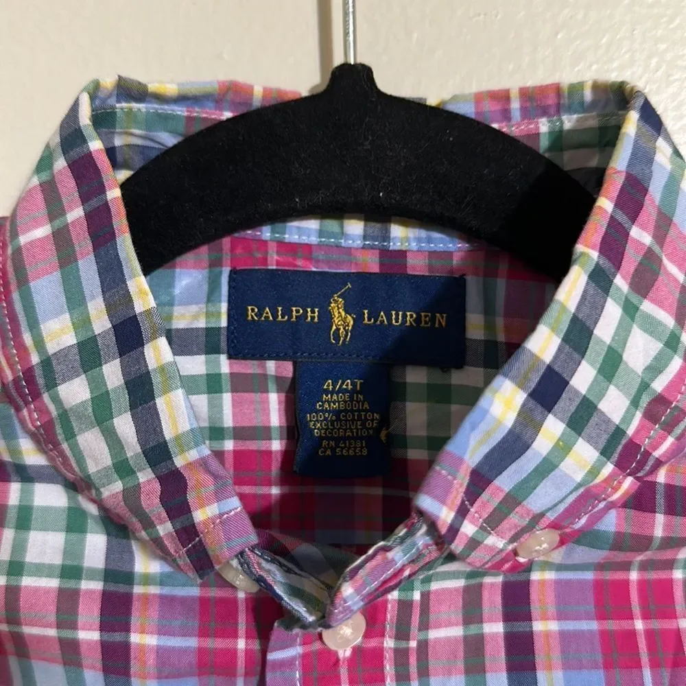Ralph Lauren plaid shirt